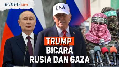 Trump Jawab Pembicaraan dengan Putin hingga Peluang AS Ambil Alih Perdamaian di Gaza