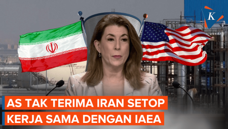 AS Murka Iran Hentikan Kerja Sama dengan Pengawas Nuklir PBB
