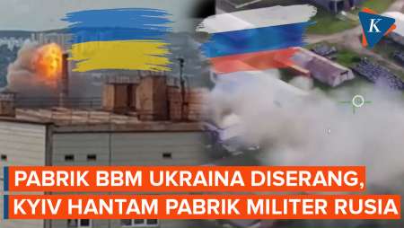 Diam-diam Kyiv Hantam Pabrik Militer Rusia Usai Kremlin Serang Pabrik BBM Ukraina