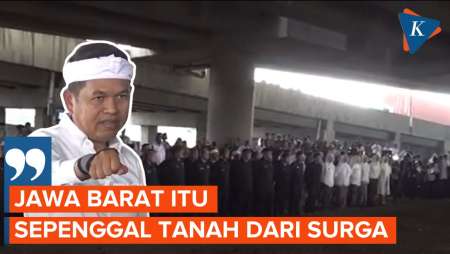 Dedi Mulyadi Lantik Pejabat di Kolong Tol, Berharap Jabar Jadi Sepenggal Surga