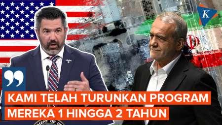 Pentagon Klaim Program Nuklir Iran Menurun 2 Tahun Imbas Serangan AS
