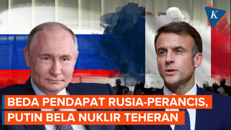 Putin-Macron Bahas Nuklir Iran dengan Perbedaan, Rusia 