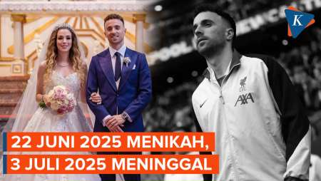 Striker Liverpool Diogo Jota Meninggal Dunia akibat Kecelakaan Mobil di Spanyol