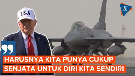 Hentikan Pengiriman Amunisi ke Ukraina, Trump: Kita Harus Punya Cukup Senjata untuk Diri Sendiri