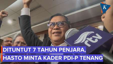 [FULL] Keterangan Hasto Usai Dituntut 7 Tahun Penjara